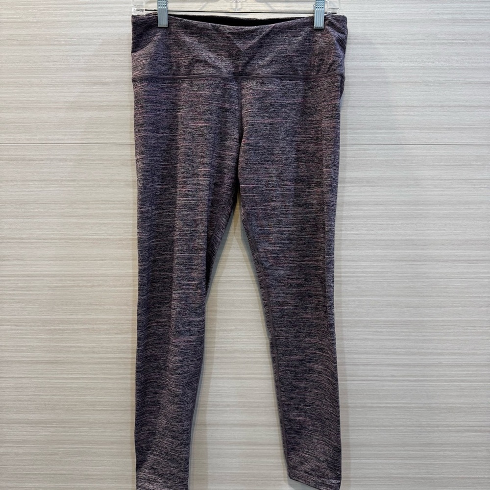 Tuff Athletics High Rise Leggings Fuchsia Grotto UPF 40 size Medium